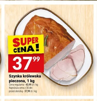 Szynka królewska pieczona Białecki Wędzarnia promocja w Twój Market