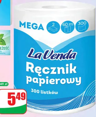 Ręcznik papierowy Mega promocja w Dino