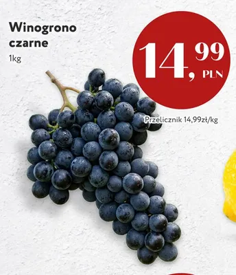 Winogrono czarne promocja w Market Point
