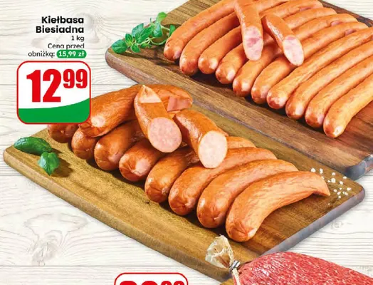 Kiełbasa Biesiadna Agro Rydzyna promocja w Dino
