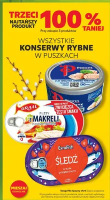 Konserwy rybne w puszkach promocja w Kaufland