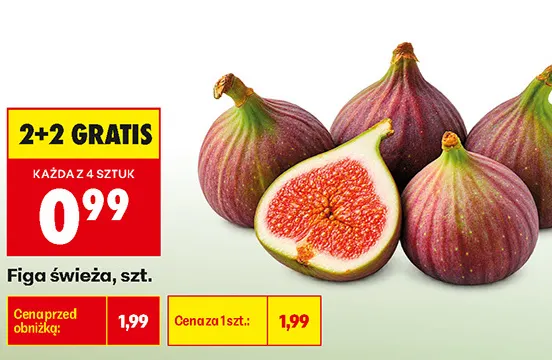 Figa świeża promocja w Biedronka