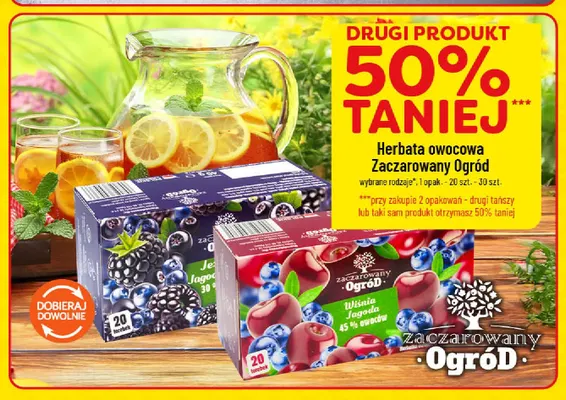 Herbata owocowa Zaczarowany Ogród promocja w POLOmarket