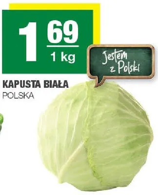 Kapusta biała polska promocja w SPAR