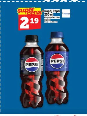 Napój gazowany Pepsi Zero Cukru promocja w TOPAZ