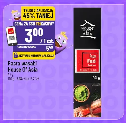 Pasta wasabi House Of Asia promocja w POLOmarket