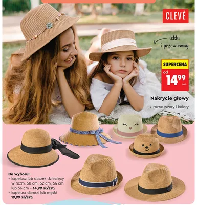 Nakrycie głowy promocja w Biedronka