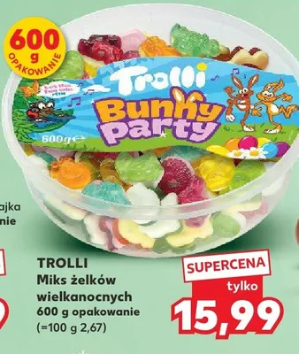 Miks żelków wielkanocnych 600g opakowanie promocja w Kaufland