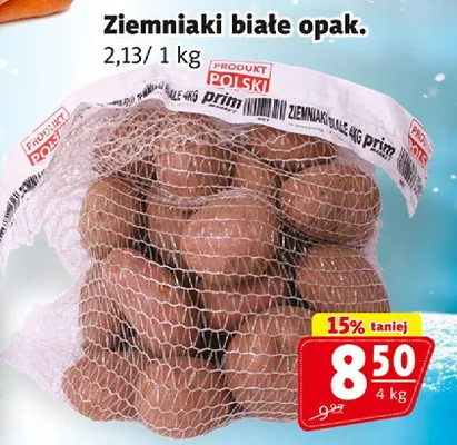 Ziemniaki białe opak. promocja w Prim Market