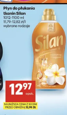 Płyn do płukania tkanin Silan promocja w Delikatesy Centrum