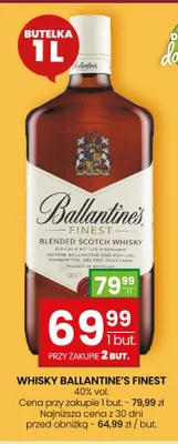 Whisky Ballantine's Finest promocja w Twój Market