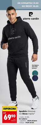 Spodnie dresowe lub bluza męska promocja w Biedronka