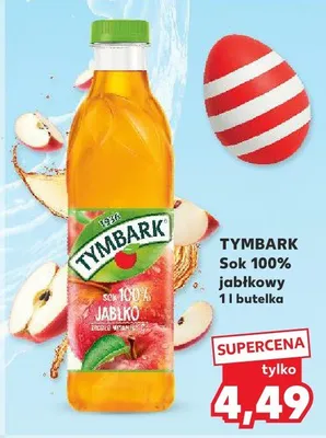 Sok 100% jabłkowy promocja w Kaufland