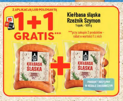 Kiełbasa śląska Rzeźnik Szymon promocja w POLOmarket
