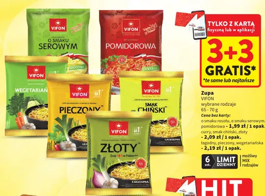 Zupa instant Vifon pomidorowa promocja w Intermarche