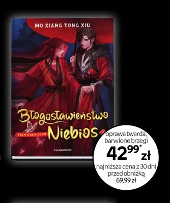 Książka Błogosławieństwo Niebios Mo Xiang Tong Xiu promocja w Empik