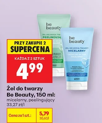 Żel do twarzy peelingujący promocja w Biedronka
