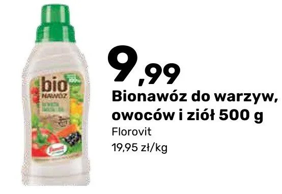 Bionawóz do warzyw, owoców i ziół promocja w Bricomarche