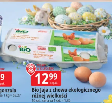 Ser gorgonzola promocja w Leclerc