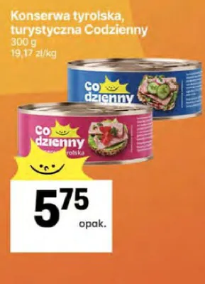 Konserwa tyrolska, niemiecka promocja w Delikatesy Centrum