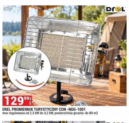 Promiennik turystyczny Drel CON-NGG-1001 promocja w Merkury Market