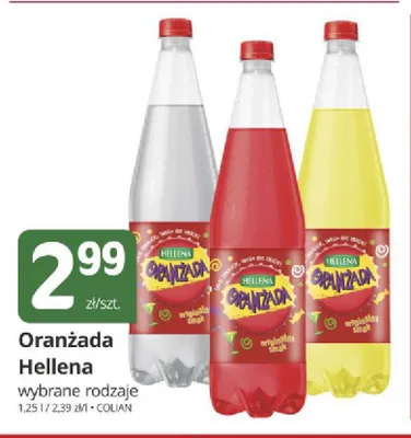 Oranżada żółta Hellena promocja w Marketvita