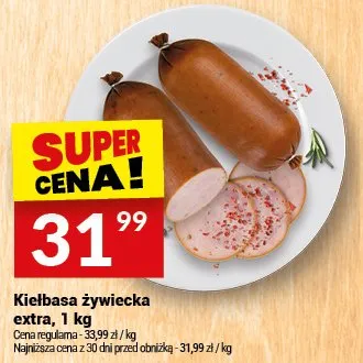 Kiełbasa żywiecka extra Białecki Wędzarnia promocja w Twój Market