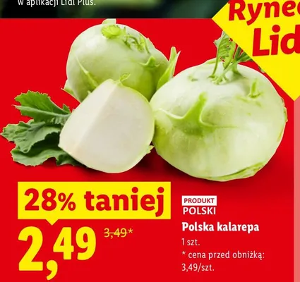 Kalarepa polska promocja w Lidl