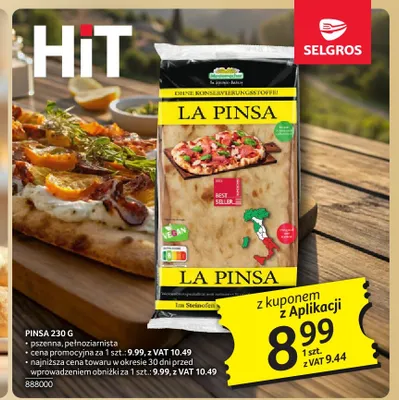 Pinsa Mestemacher promocja w Selgros