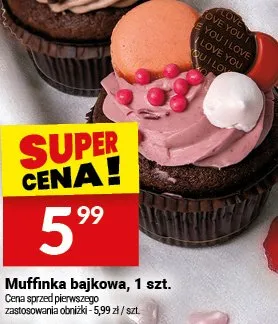 Muffinka bajkowa promocja w Twój Market