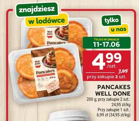 Pancakes Well Done promocja w Stokrotka