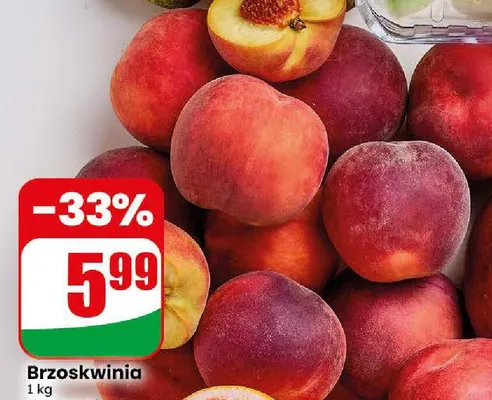 Brzoskwinie promocja w Dino