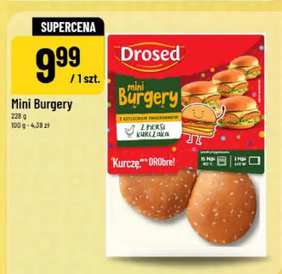 Mini Burgery Drosed promocja w POLOmarket
