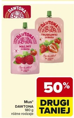 Mus DAWTONA 180 g różne rodzaje promocja w Carrefour