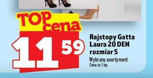 Rajstopy Gatta Laura 20 DEN rozmiar 5 promocja w TOPAZ