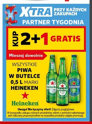 Piwo Heineken Original promocja w Kaufland