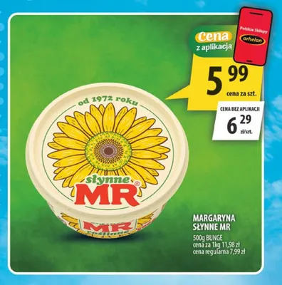 Margaryna Słynne MR promocja w Arhelan