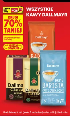 Kawa ziarnista Dallmayr Home Barista Caffè Crema Dolce promocja w Biedronka