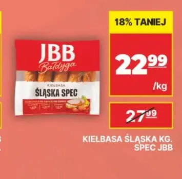Kiełbasa śląska Spec JBB promocja w API Market
