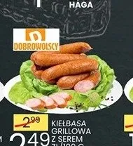 Kiełbasa grillowa z serem Dobrowolscy promocja w Wafelek