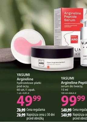 Argireline hydróżelowe płatki pod oczy, 60 szt./1 opak. promocja w Hebe