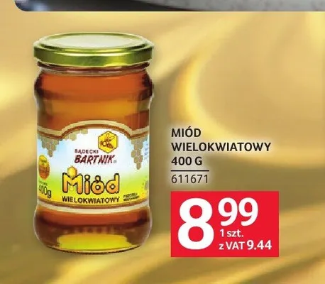 Miód wielokwiatowy Sądecki Bartnik promocja w Selgros