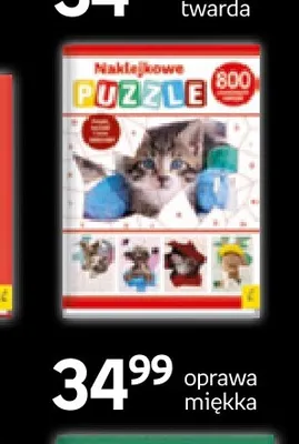 Książka Naklejkowe puzzle 800 Wilga promocja w Empik