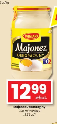 Majonez Dekoracyjny Winiary promocja w emma MARKET