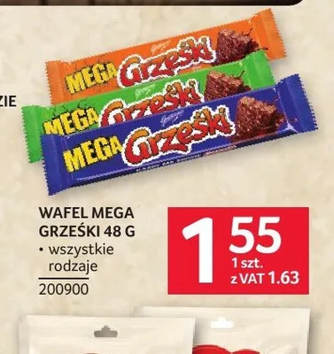 Wafel Mega Grześki Goplana promocja w Selgros