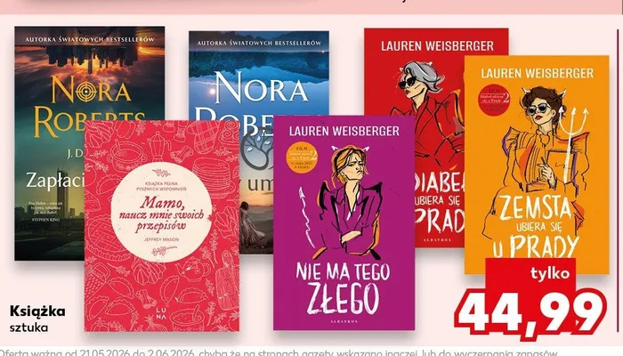 Książka promocja w Kaufland