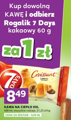Kawa na ciepło XXL Stokrotka Express promocja w Stokrotka