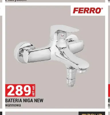 Bateria wannowa Ferro Niga New promocja w Merkury Market