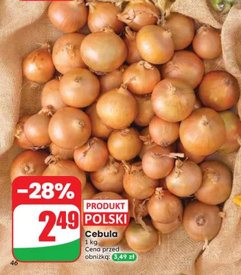 Cebula polska promocja w Dino