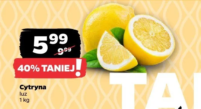 Cytryna luz promocja w Netto